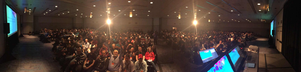 I love presenting to huge rooms like this at Microsoft Ignite I love presenting to huge rooms like this at Microsoft Ignite
