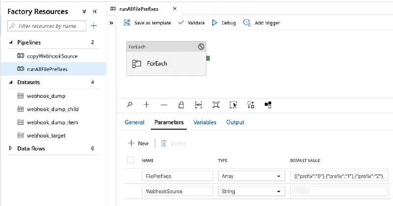 Overview of the 'runAllFilePrefixes' pipeline Overview of the 'runAllFilePrefixes' pipeline