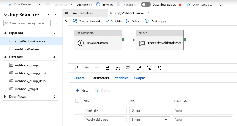 Pipeline: copyWebhookSource Pipeline: copyWebhookSource