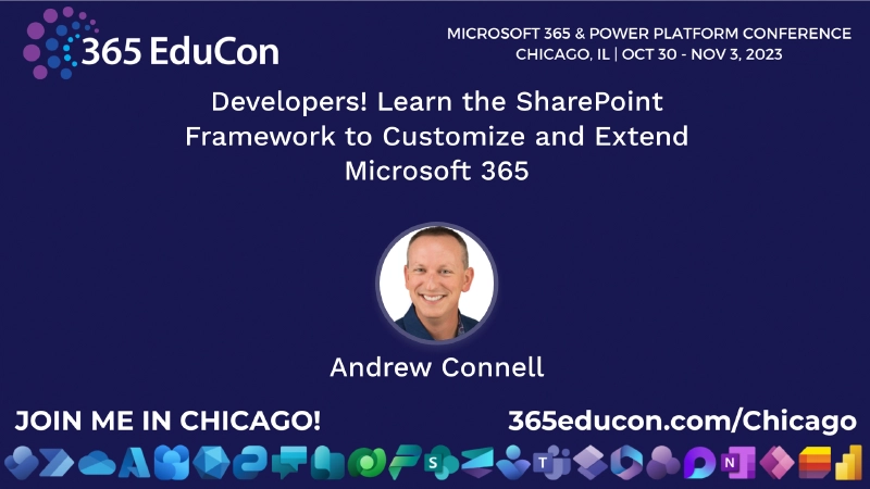 Half-day Workshop: Developers! Learn the SharePoint Framework to Customize and Extend Microsoft 365 apps