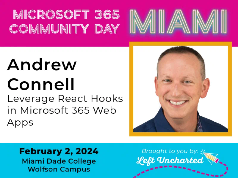 AC's session at Microsoft 365 Community Day Miami - February 2, 2024 AC's session at Microsoft 365 Community Day Miami - February 2, 2024