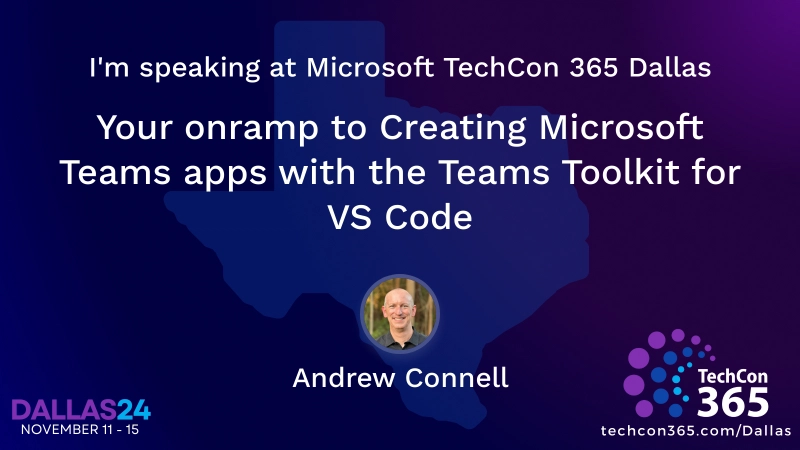 Breakout session: Your onramp to Creating Microsoft Teams apps with the Teams Toolkit for VS Code