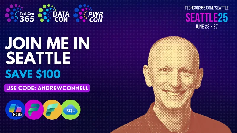 TechCon365 in Seattle, WA in June 23-27, 2025