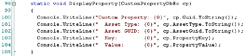 CustomPropertyDbEx CustomPropertyDbEx