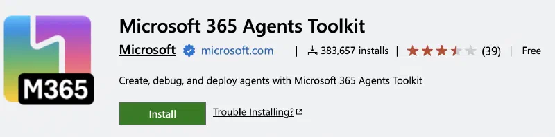 Microsoft 365 Agents Toolkit Microsoft 365 Agents Toolkit