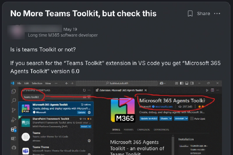 Replacing the Teams Toolkit with the Agents Toolkit for VS Code Replacing the Teams Toolkit with the Agents Toolkit for VS Code