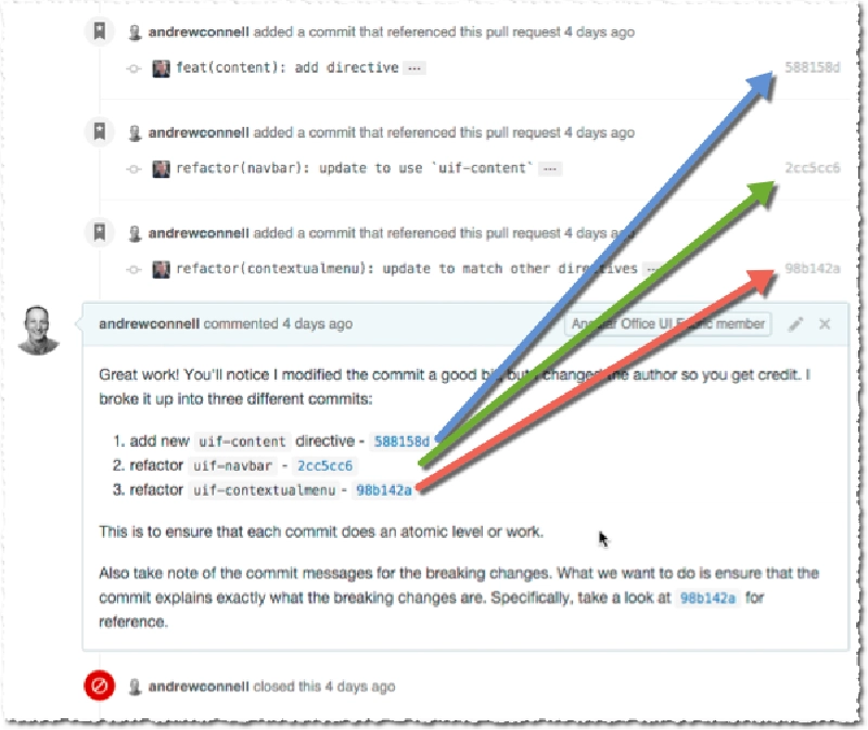 Broken up commits Broken up commits