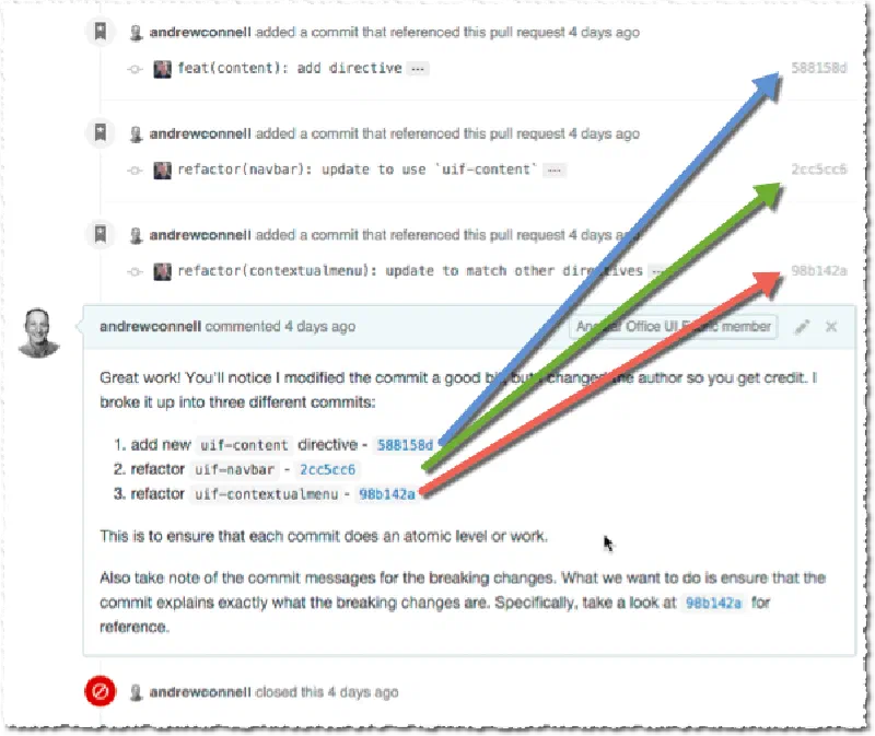 Broken up commits Broken up commits