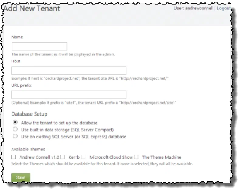 Multi-tenant OrchardCMS Deployment Multi-tenant OrchardCMS Deployment