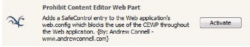 Content Editor Web Part