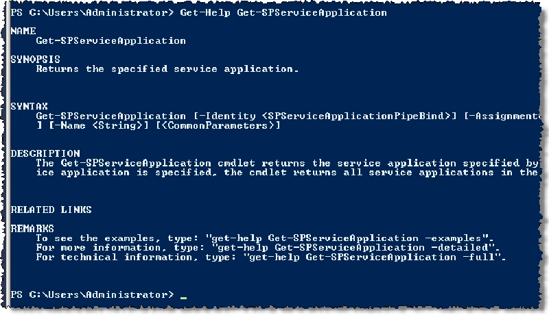 SharePoint 2010 PowerShell SharePoint 2010 PowerShell