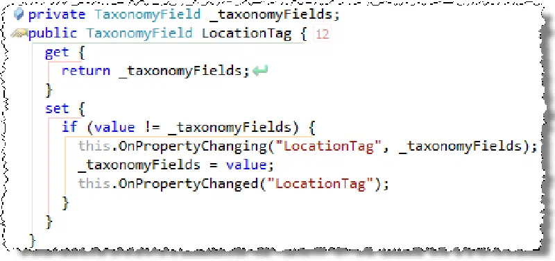 Taxonomy with LINQ Taxonomy with LINQ