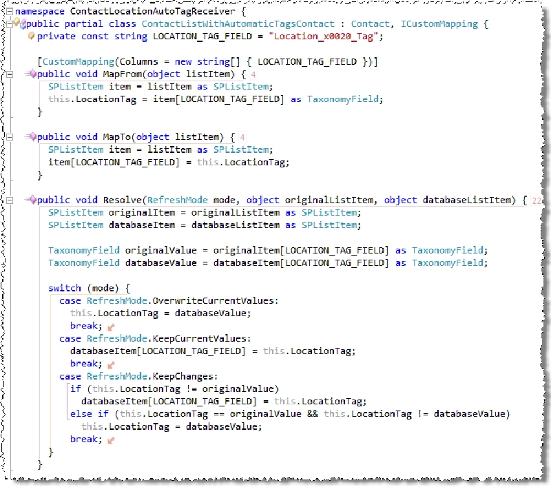 Taxonomy with LINQ Taxonomy with LINQ