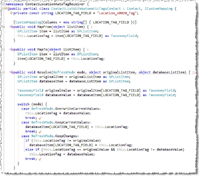 Taxonomy with LINQ Taxonomy with LINQ