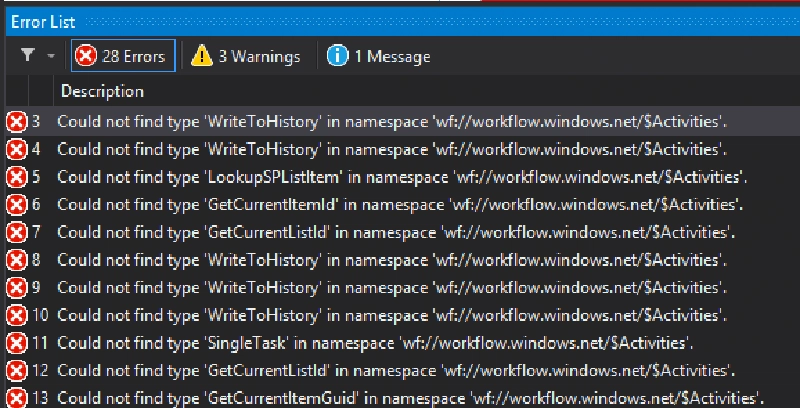 SharePoint 2013 Workflow Errors SharePoint 2013 Workflow Errors