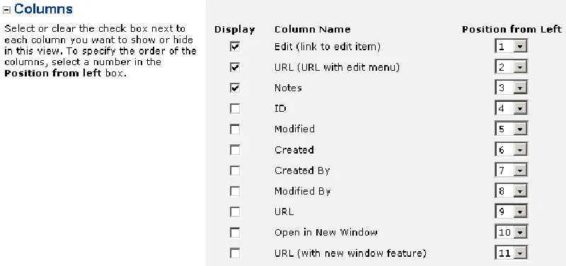 Figure 5: Computed Field in View Settings Page