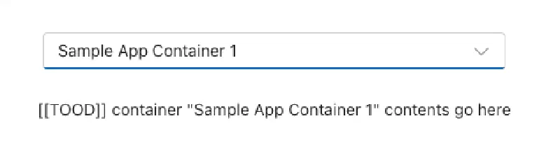 Screenshot the contents placeholder when selecting a SharePoint Embedded Container Screenshot the contents placeholder when selecting a SharePoint Embedded Container