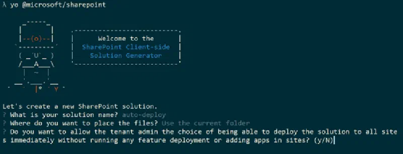 SharePoint Yeoman Generator
