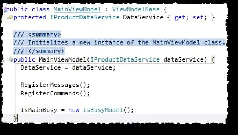 Updating the View Model Updating the View Model