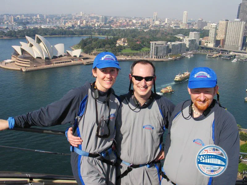 Climbing the Sydney Harbor Bridge