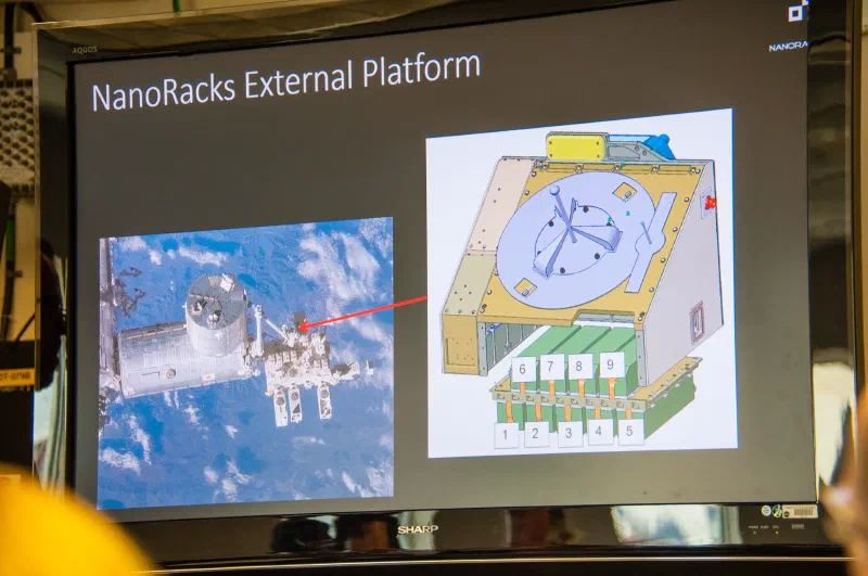 NanoRacks external modular experiment system NanoRacks external modular experiment system