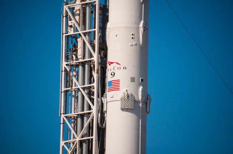 SpaceX Falcon9 at Launch Complex 40 SpaceX Falcon9 at Launch Complex 40