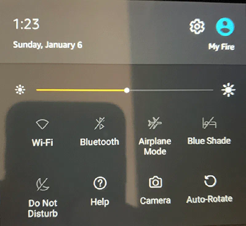 Kindle: Settings