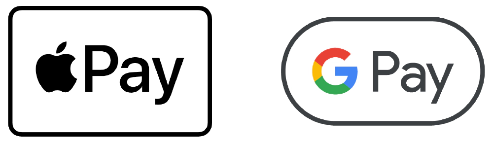 Now Accepting Apple Pay & Google Pay!