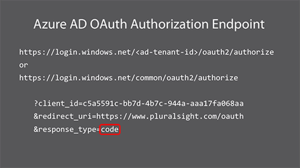 Azure AD Authentication Endpoint