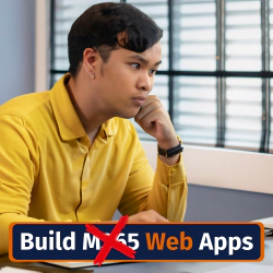 Real World Example: Build Web Apps - not M365 or Teams Apps