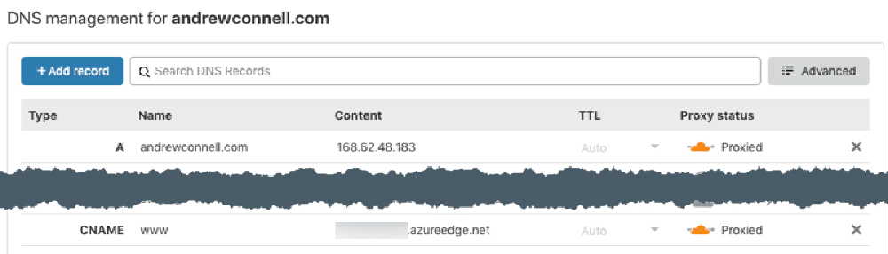 Cloudflare DNS settings Cloudflare DNS settings