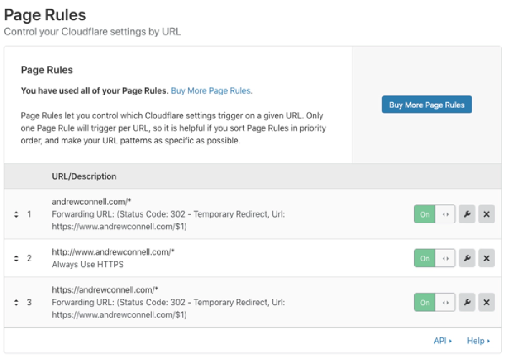 Cloudflare Page Rules Cloudflare Page Rules