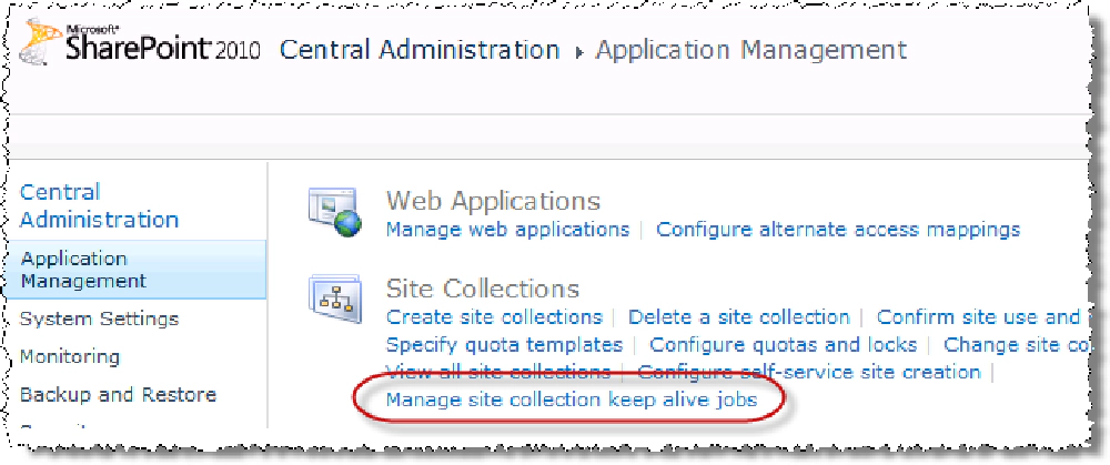SharePoint 2010 Keep Alive Utility SharePoint 2010 Keep Alive Utility