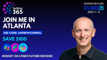 Join me - TechCon365 - Atlanta, August 2025 for Microsoft 365 Copilot Dev Join me - TechCon365 - Atlanta, August 2025 for Microsoft 365 Copilot Dev