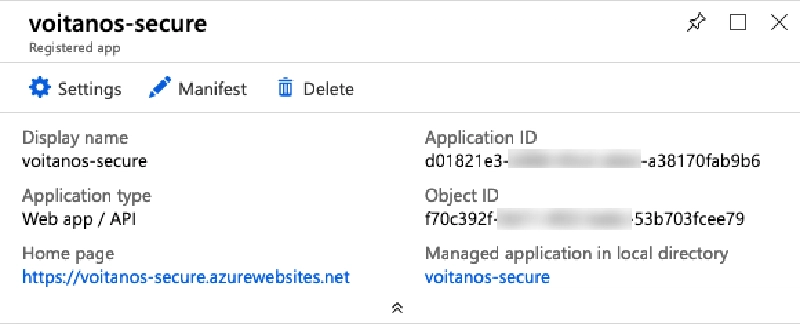 Microsoft Entra ID app configuration