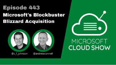 Microsoft Cloud Show - Episode 443 | Microsoft's Blockbuster Blizzard Acquisition & Updates to Azure Kubernetes Service