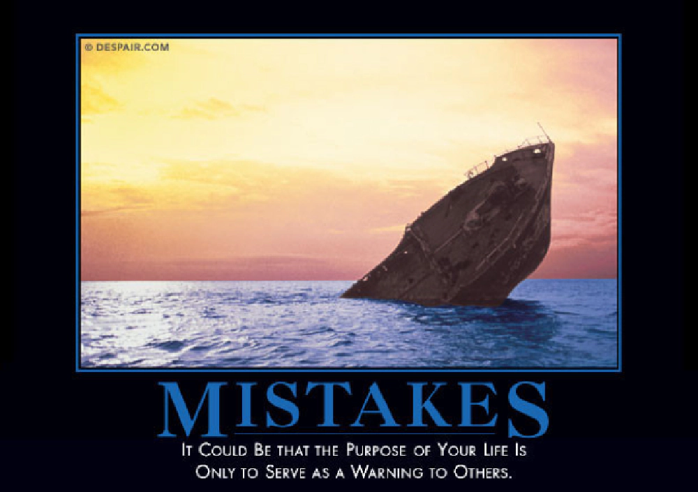 Mistakes Mistakes