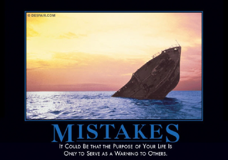 Mistakes Mistakes