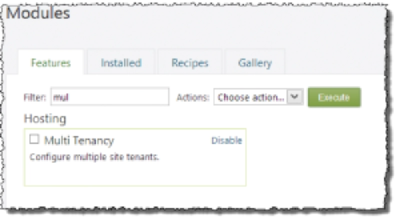Multi-tenant OrchardCMS Deployment Multi-tenant OrchardCMS Deployment