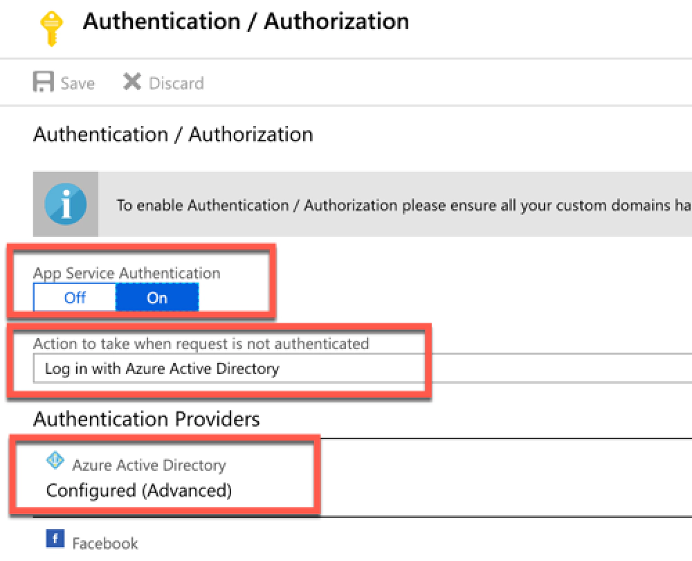 Configure Azure Function for Azure AD authentication