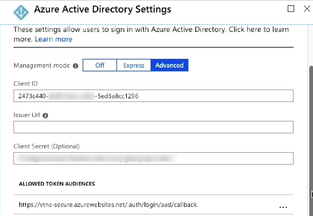Obtain the unique client ID for the new Azure AD app