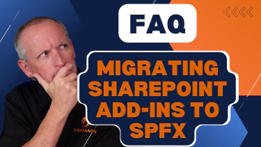 Migrate SharePoint Add-ins to SharePoint Framework - FAQ