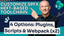 Customize SPFx Heft Toolchain: Plugins, Scripts, and Webpack