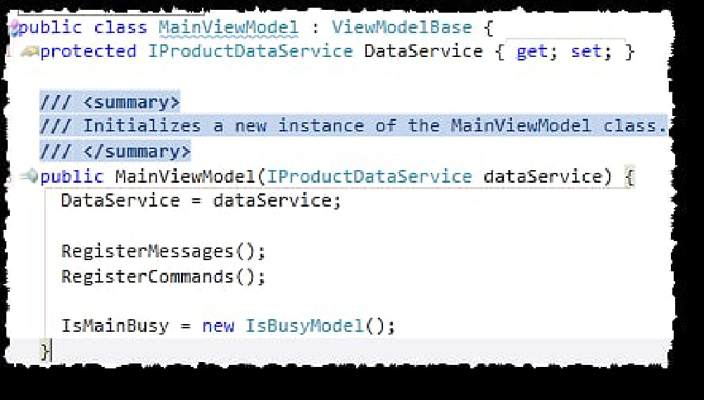 Updating the View Model Updating the View Model