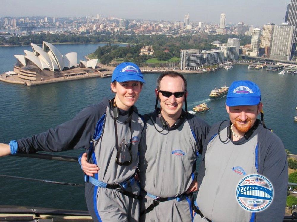 Climbing the Sydney Harbor Bridge