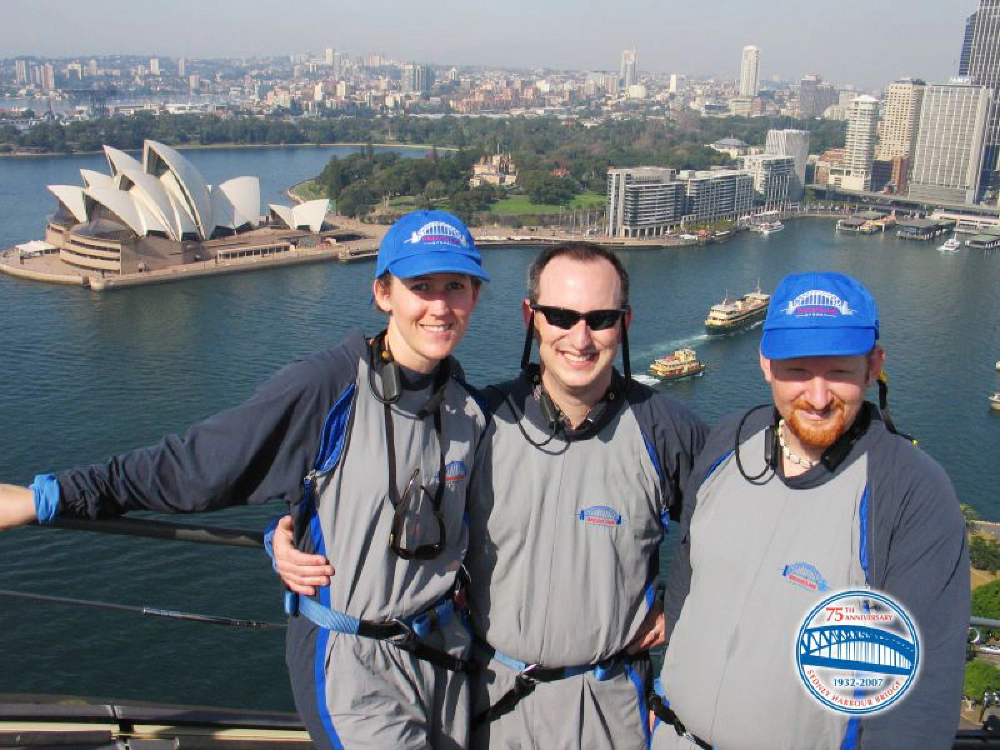Climbing the Sydney Harbor Bridge Climbing the Sydney Harbor Bridge