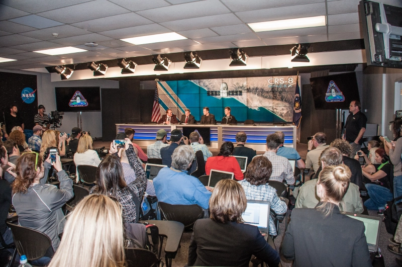 CRS-8 Post Mission Press Conference CRS-8 Post Mission Press Conference