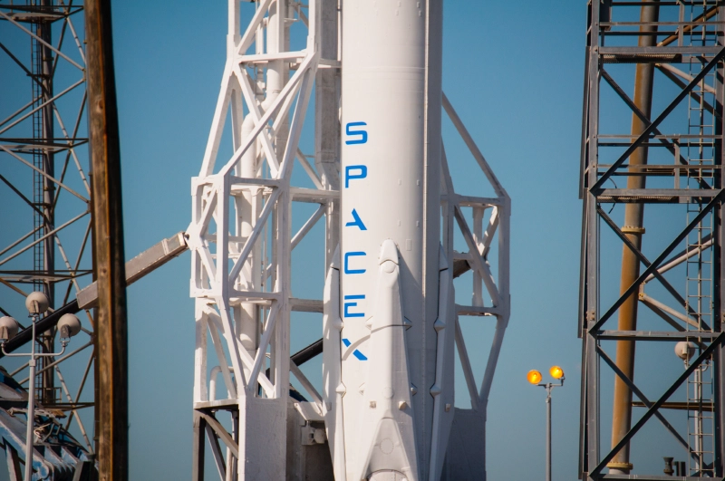 SpaceX Falcon9 at Launch Complex 40 SpaceX Falcon9 at Launch Complex 40