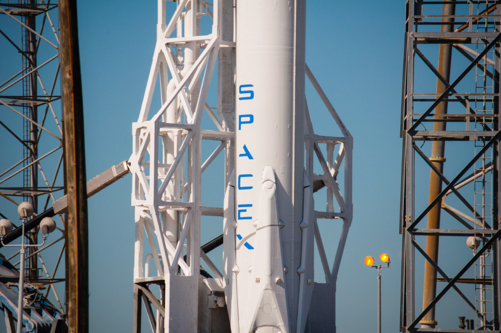 SpaceX Falcon9 at Launch Complex 40