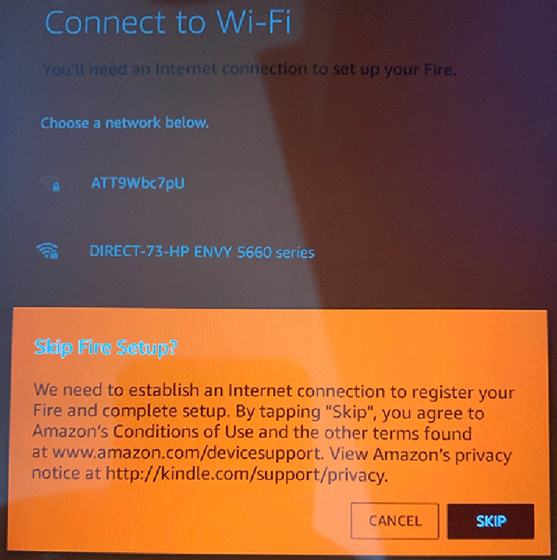 Kindle: Skip Fire set up Kindle: Skip Fire set up